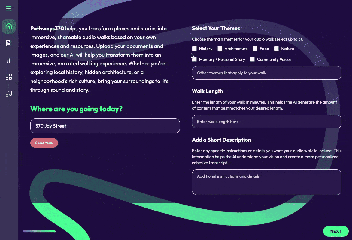 High-fidelity prototype